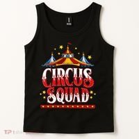 Circus Squad Event Carnival Staff Birthday Party Theme Show Tank Top thumb 2