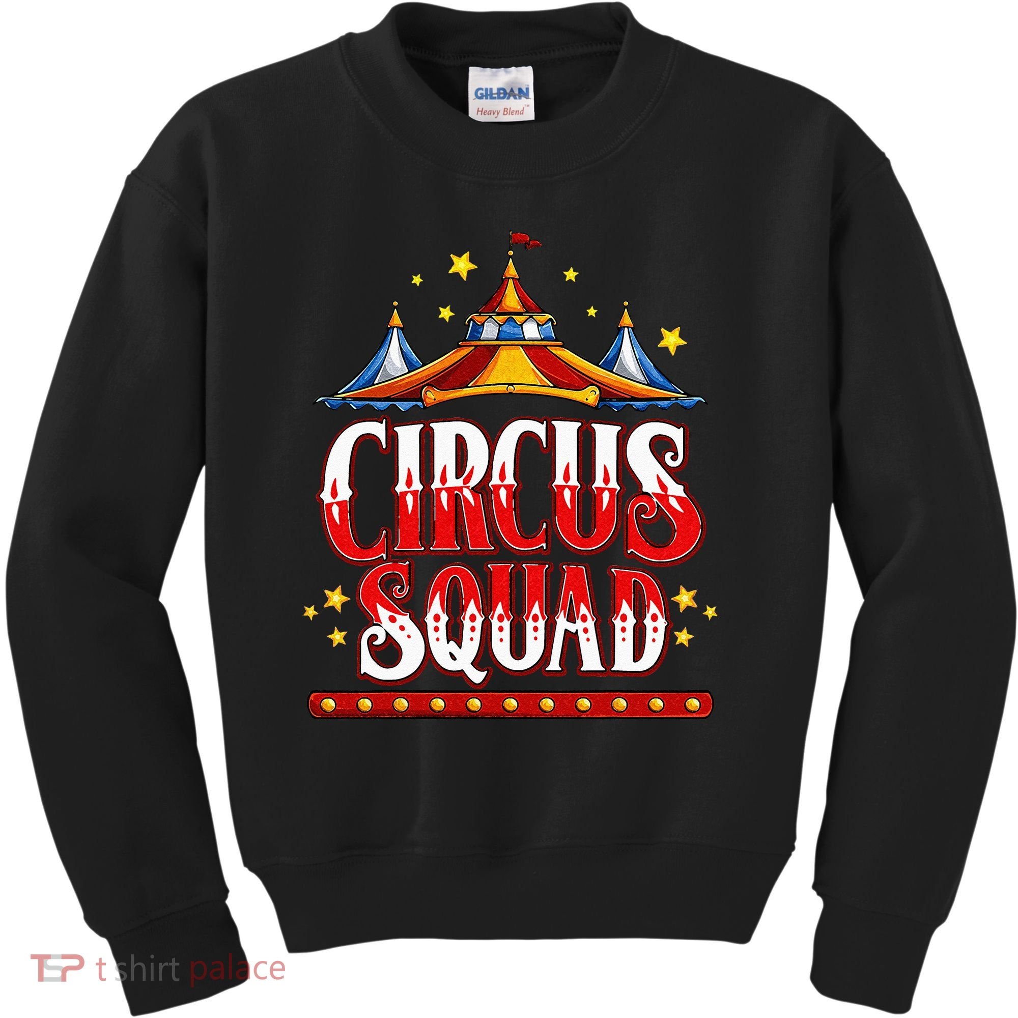 Circus Squad Event Carnival Staff Birthday Party Theme Show Kids Sweatshirt
