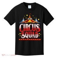 Circus Squad Event Carnival Staff Birthday Party Theme Show Kids T-Shirt thumb 0