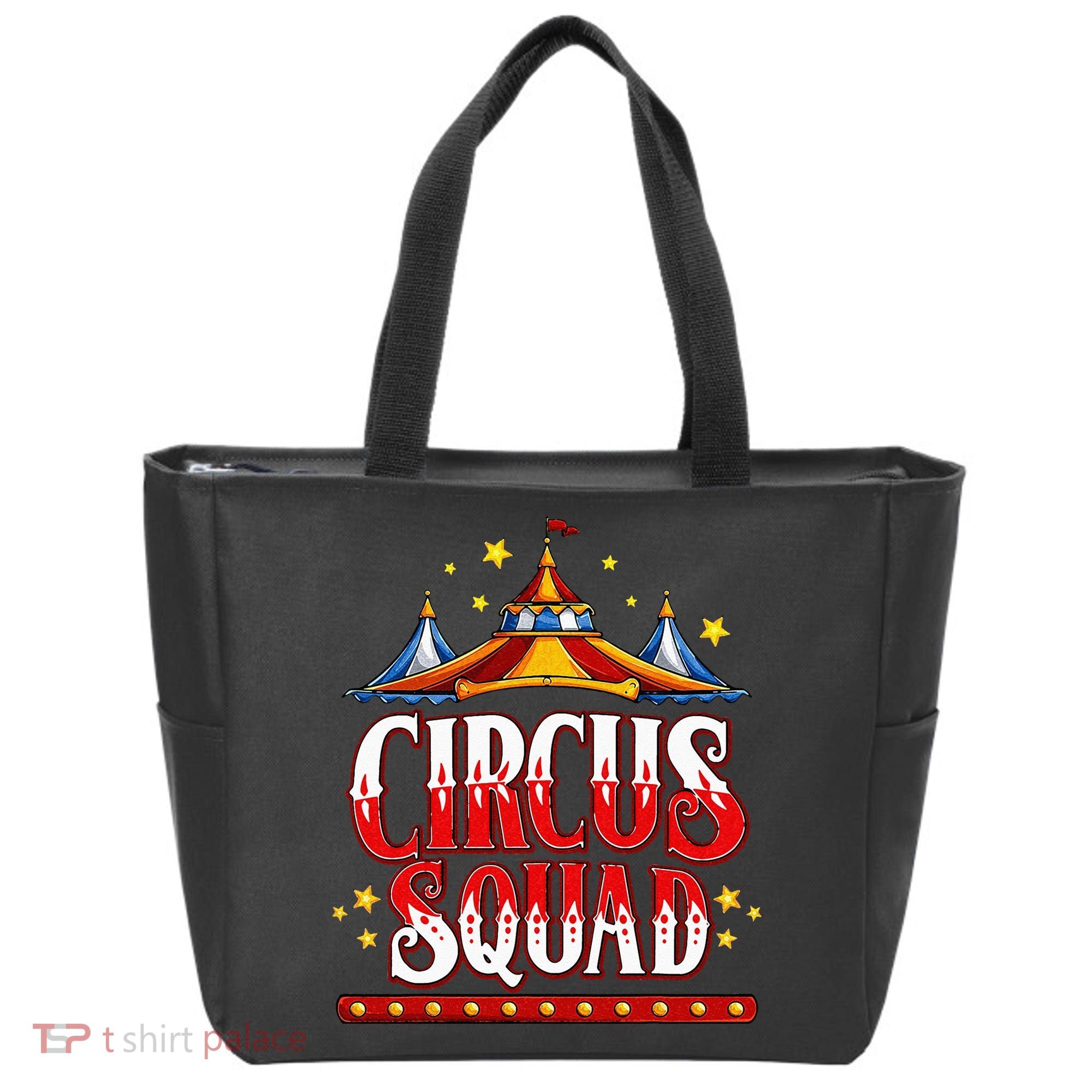 Circus Squad Event Carnival Staff Birthday Party Theme Show Tote Bag