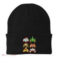 Christmas Santa Elf Gaming Controllers Snowman  Beanie thumb 0