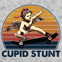 Cupid Stunt Embarrassing The Baniff Cuffed Pom Beanie thumb 2