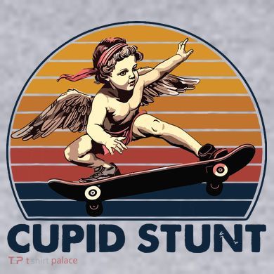 Cupid Stunt Embarrassing Women's Racerback Cropped Tank