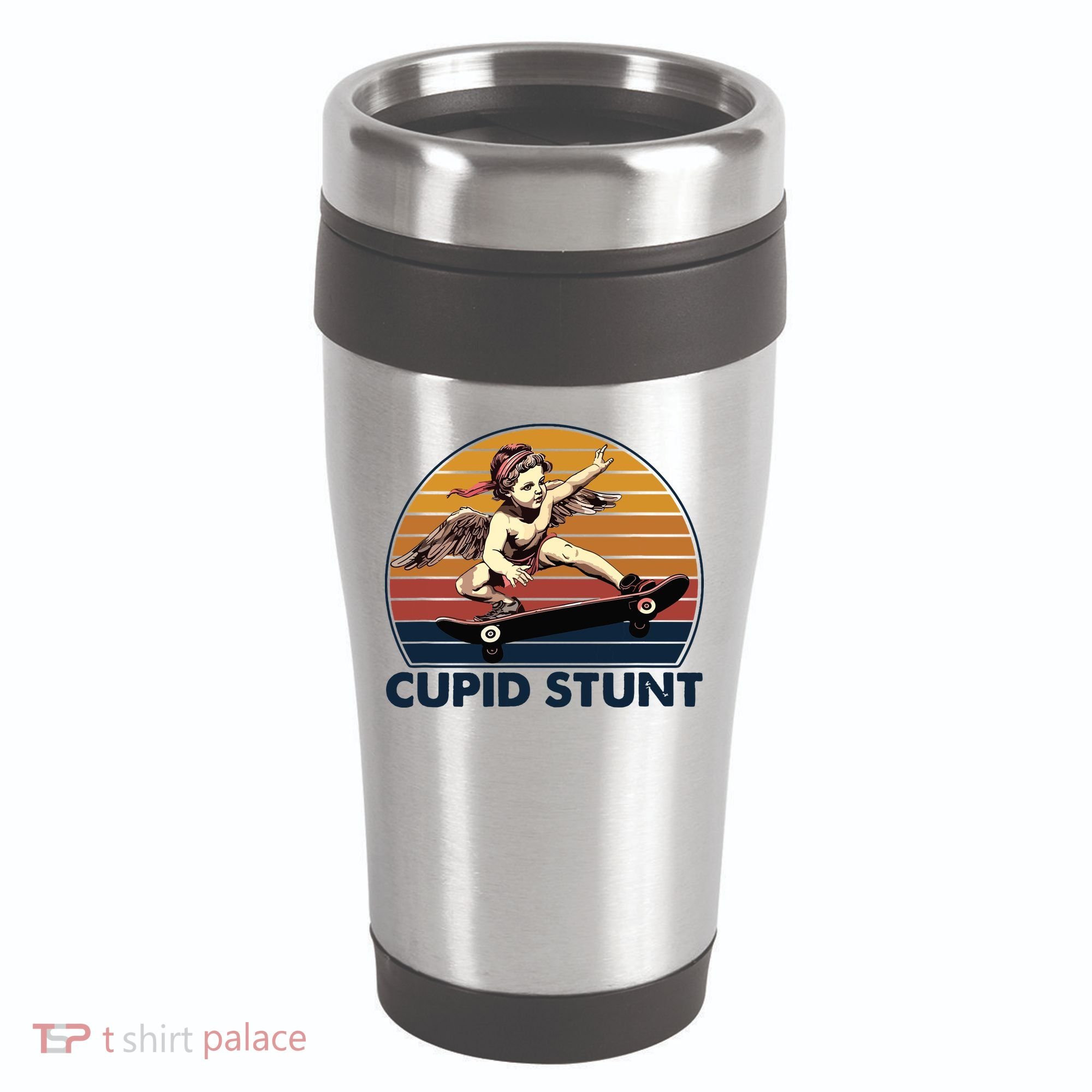 Cupid Stunt Embarrassing 16oz Travel Tumbler