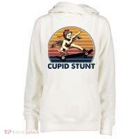 Cupid Stunt Embarrassing Womens Funnel Neck Pullover Hood thumb 0