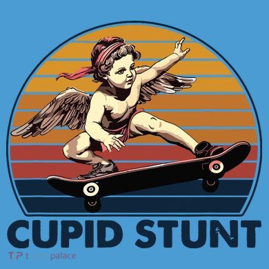 Cupid Stunt Embarrassing Tie Dye Hoodie