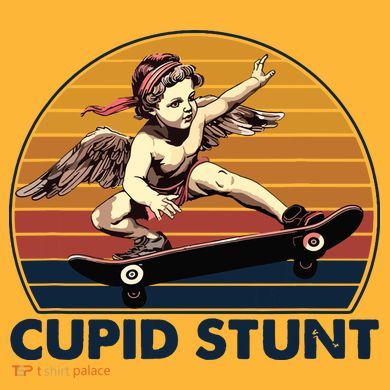 Cupid Stunt Embarrassing Pom Pom 12in Knit Beanie