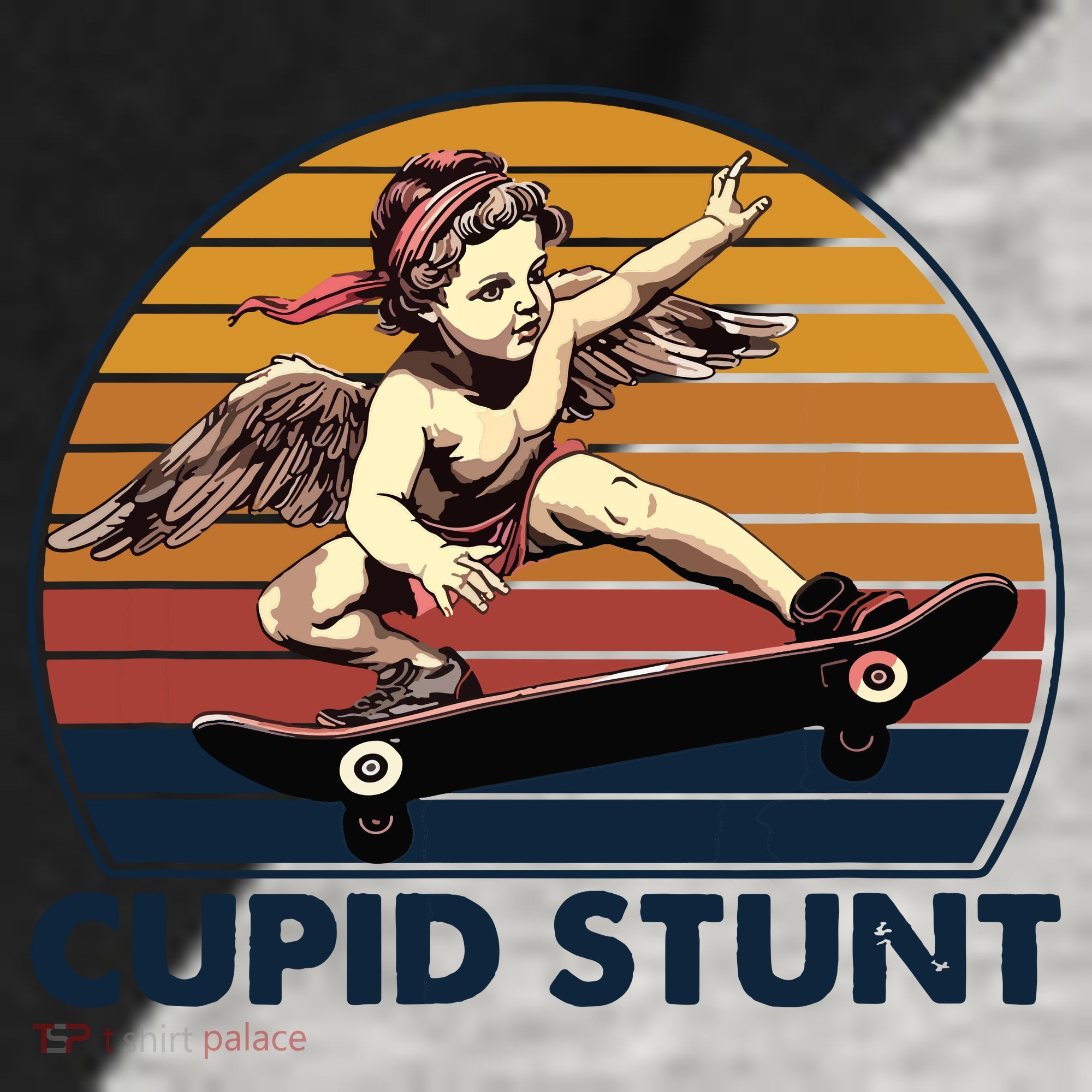 Cupid Stunt Embarrassing Raglan Baseball Sleeve Shirt