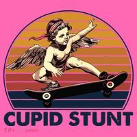 Cupid Stunt Embarrassing Stripe Pom Pom Beanie thumb 2