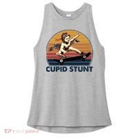 Cupid Stunt Embarrassing Ladies PosiCharge Tri-Blend Wicking Tank thumb 0