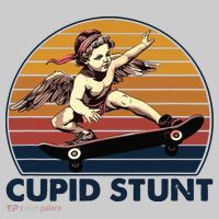 Cupid Stunt Embarrassing Kids Tie-Dye T-Shirt thumb 3