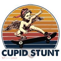 Cupid Stunt Embarrassing Ceramic Ornament thumb 2