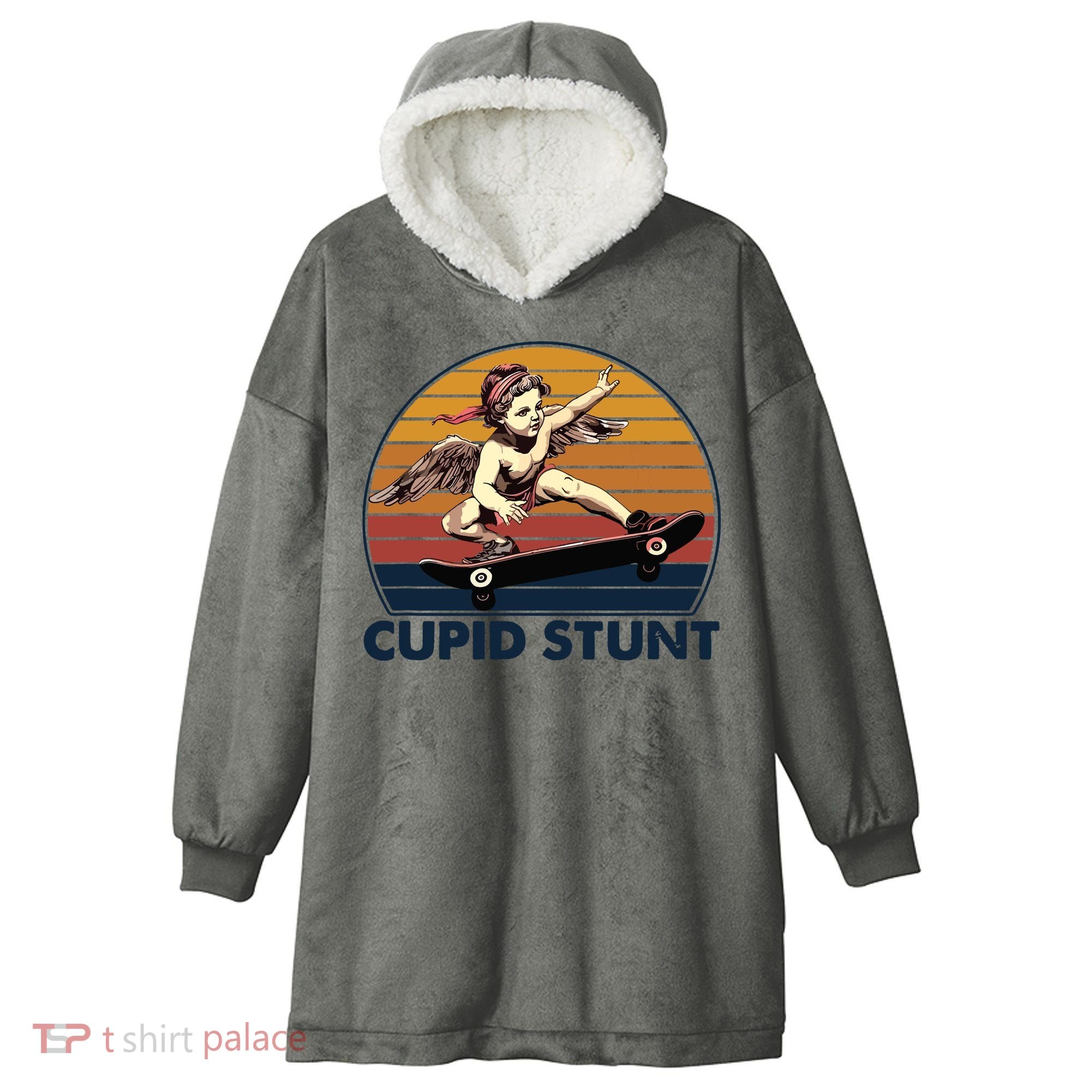 Cupid Stunt Embarrassing Hooded Wearable Blanket