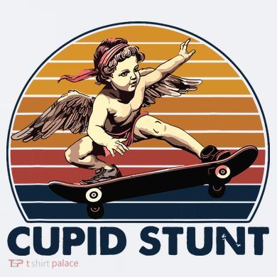 Cupid Stunt Embarrassing Sueded Cloud Jersey T-Shirt