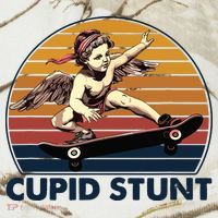 Cupid Stunt Embarrassing Kati Licensed 12" Camo Cuffed Beanie thumb 2
