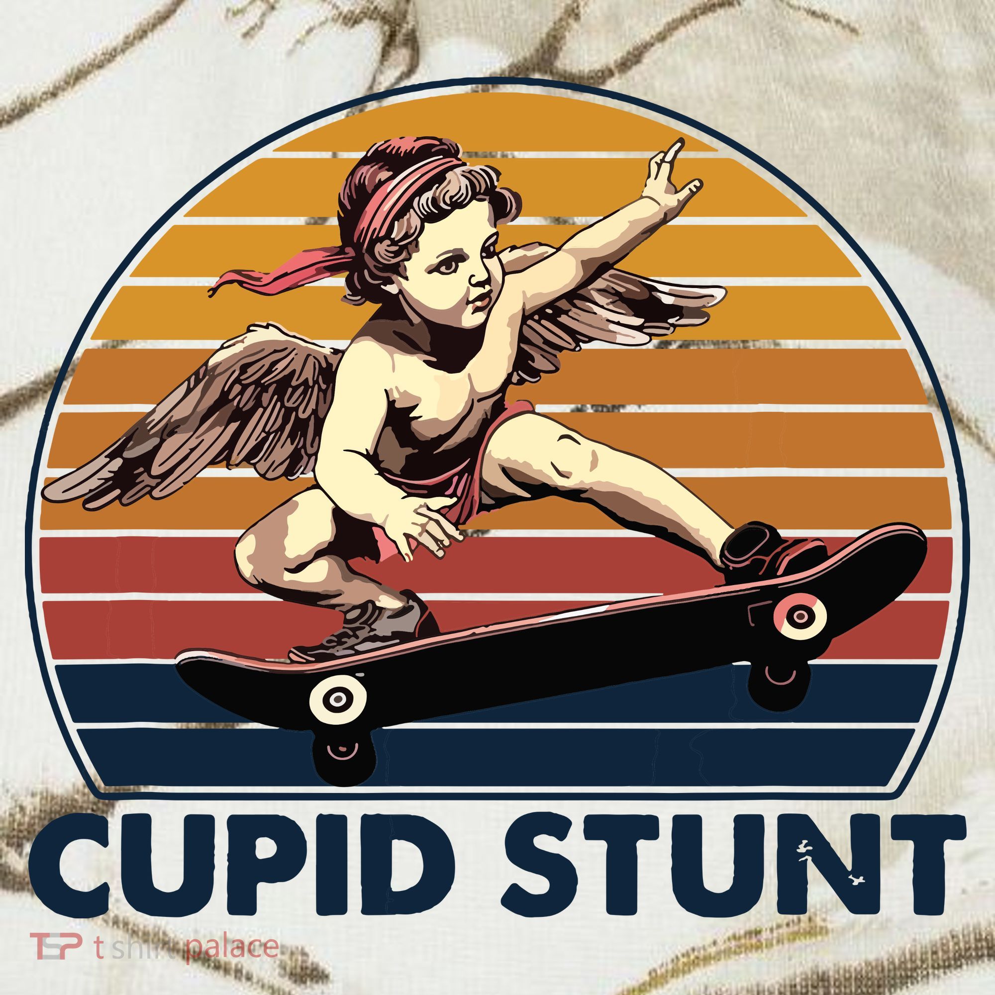 Cupid Stunt Embarrassing Kati Licensed 12" Camo Cuffed Beanie