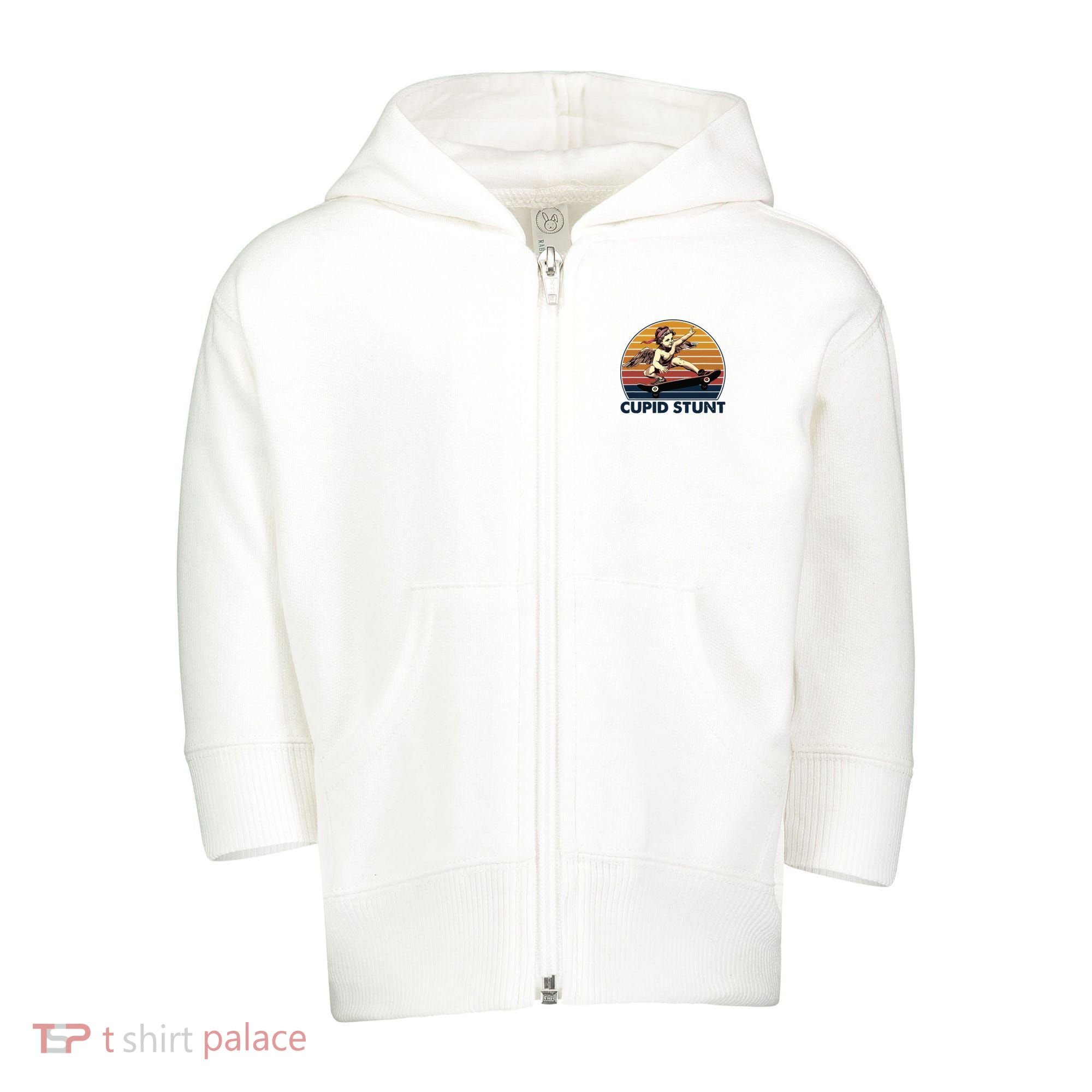 Cupid Stunt Embarrassing Toddler Zip Fleece Hoodie