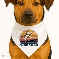 Cupid Stunt Embarrassing USA-Made Doggie Bandana thumb 1