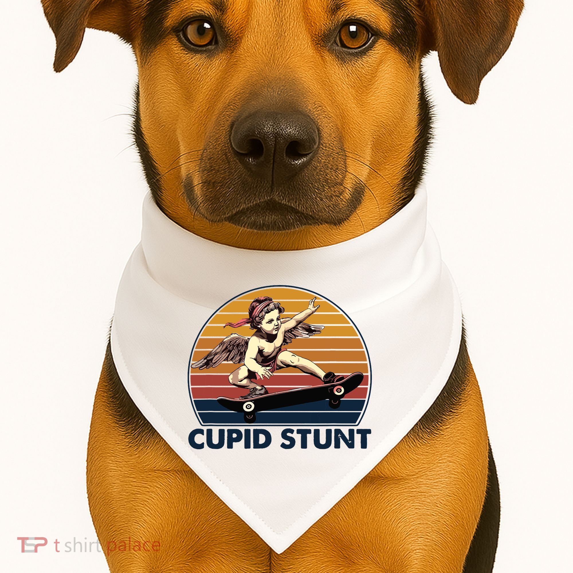 Cupid Stunt Embarrassing USA-Made Doggie Bandana