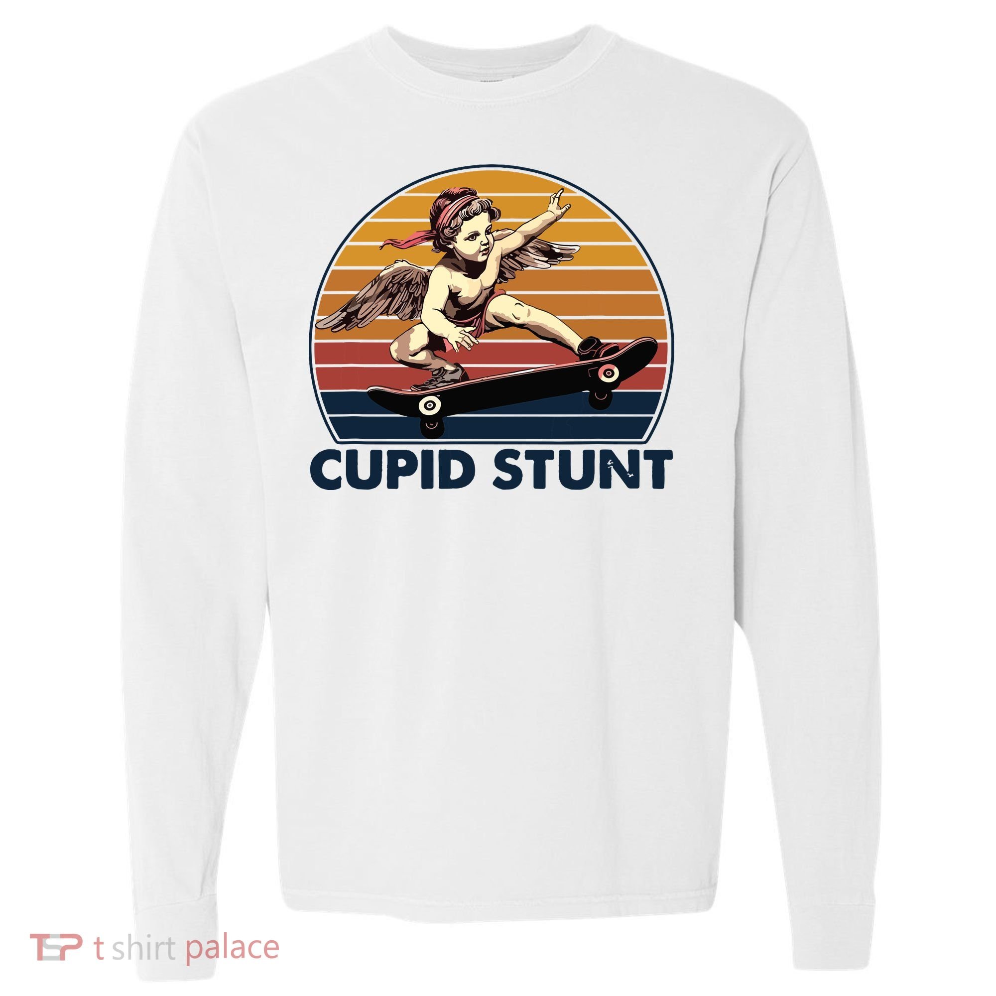 Cupid Stunt Embarrassing Comfort Colors Heavyweight Long Sleeve T-Shirt