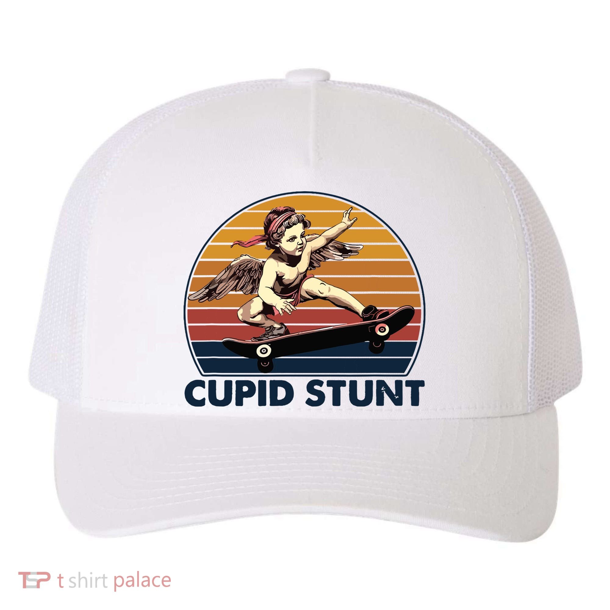 Cupid Stunt Embarrassing Yupoong Adult 5-Panel Trucker Hat