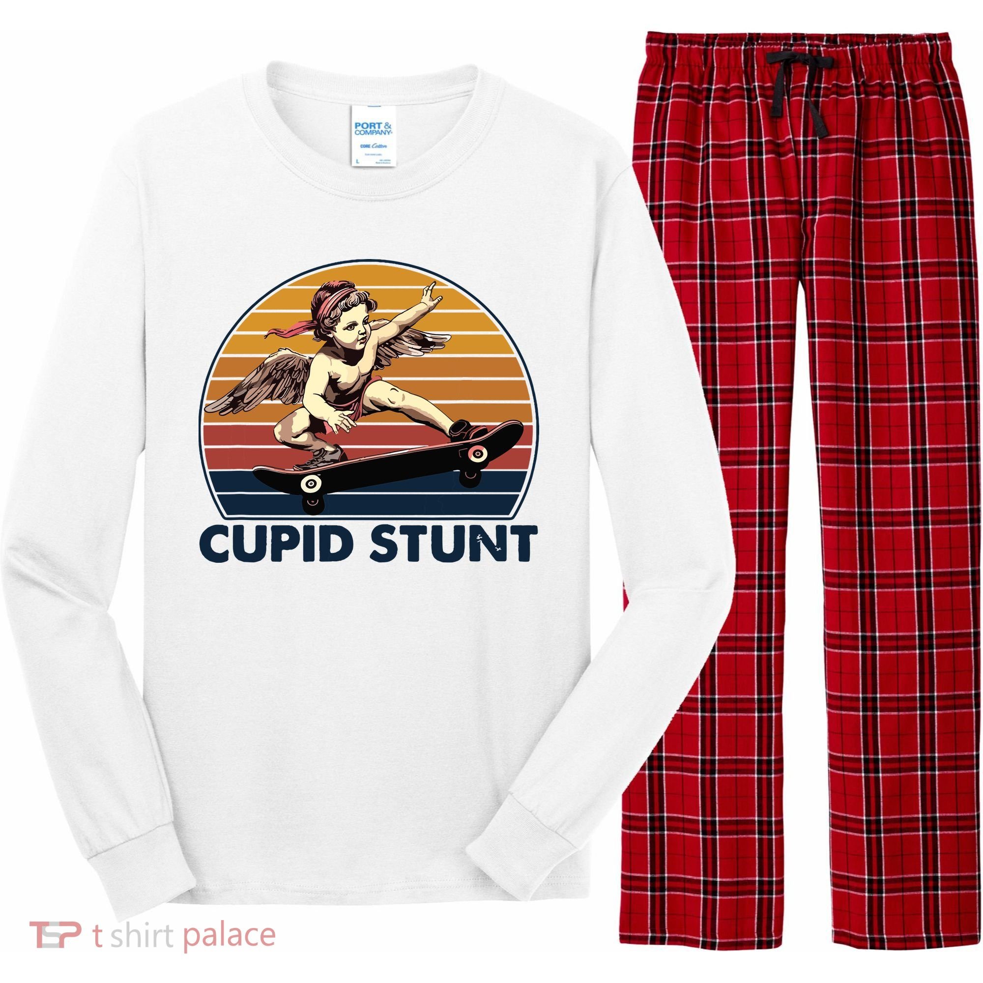 Cupid Stunt Embarrassing Long Sleeve Pajama Set