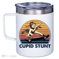 Cupid Stunt Embarrassing 12oz Stainless Steel Coffee Mug thumb 2