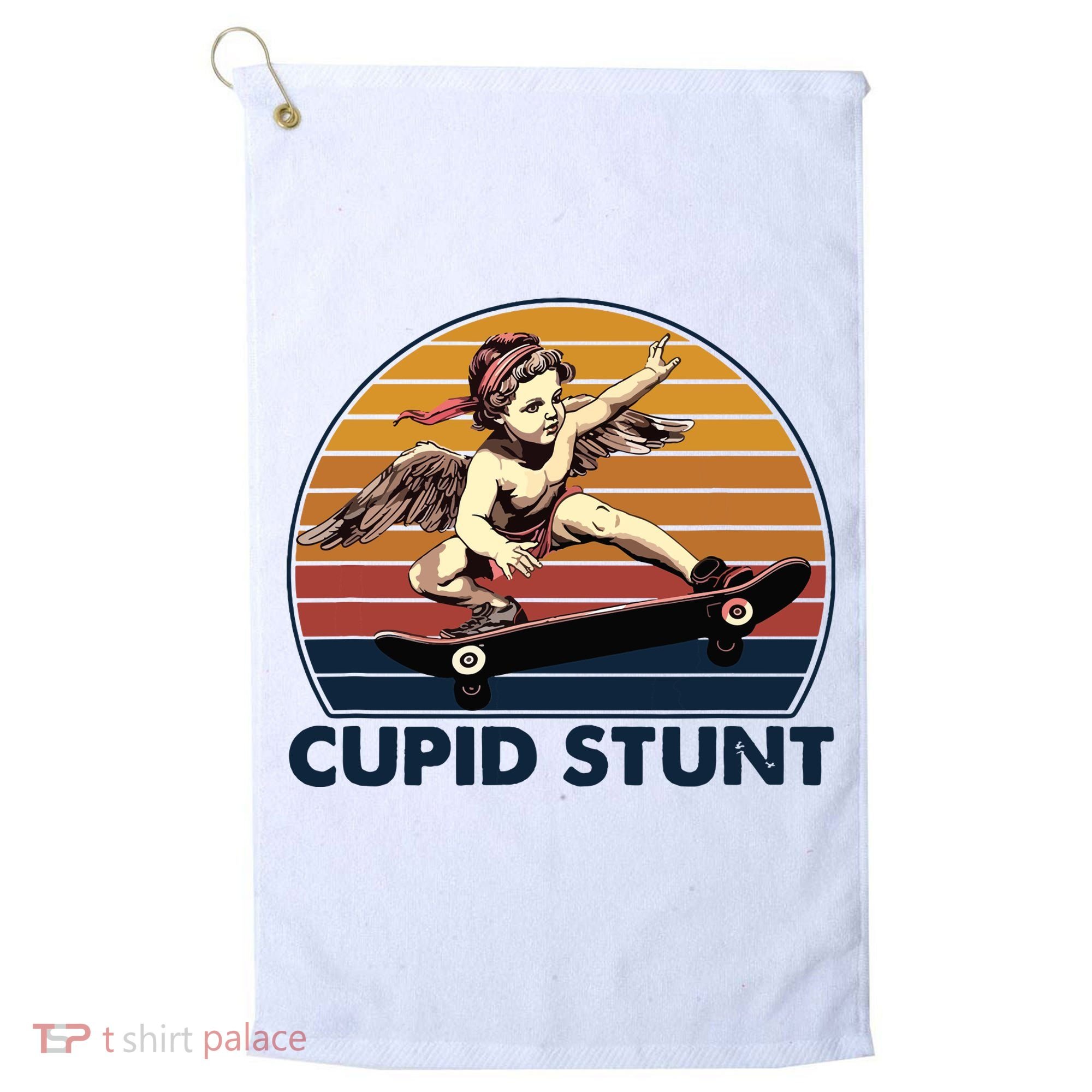 Cupid Stunt Embarrassing Golf Towel