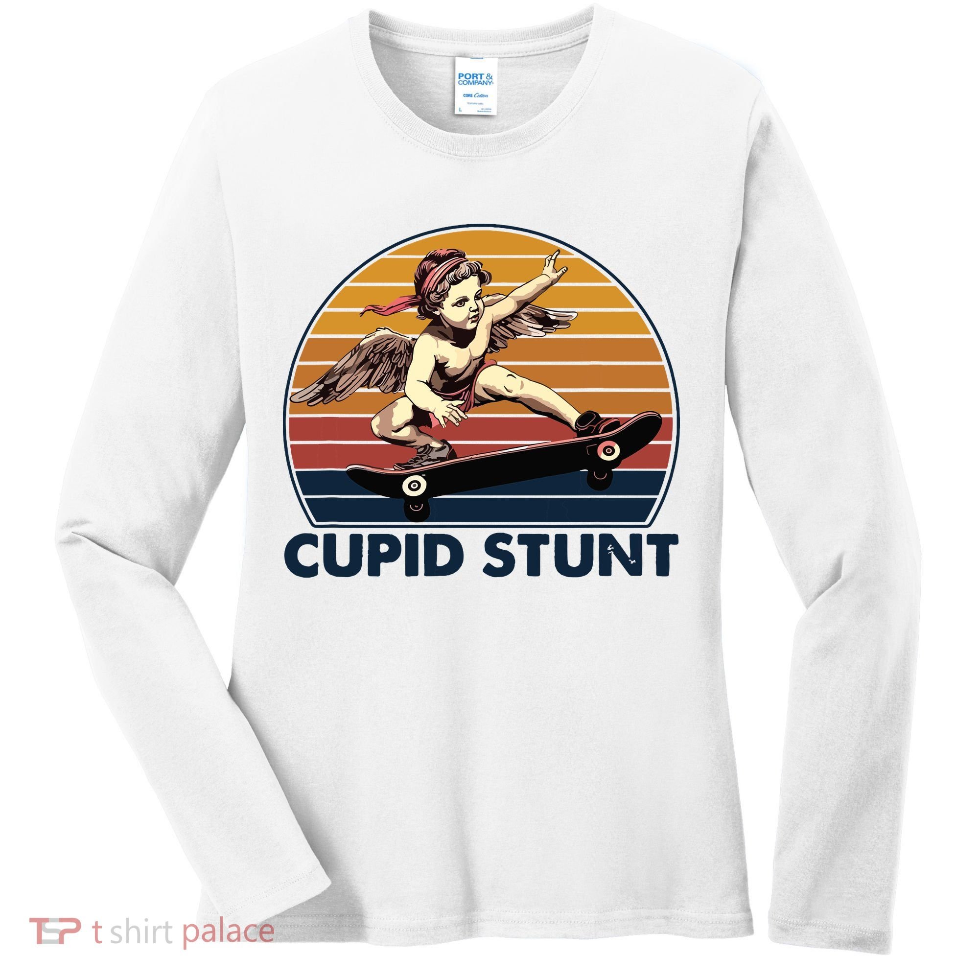 Cupid Stunt Embarrassing Women's Long Sleeve Shirt