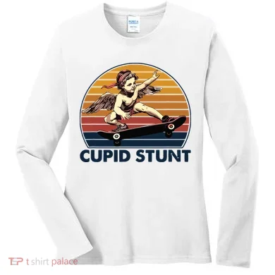 Cupid Stunt Embarrassing Women's Long Sleeve Shirt