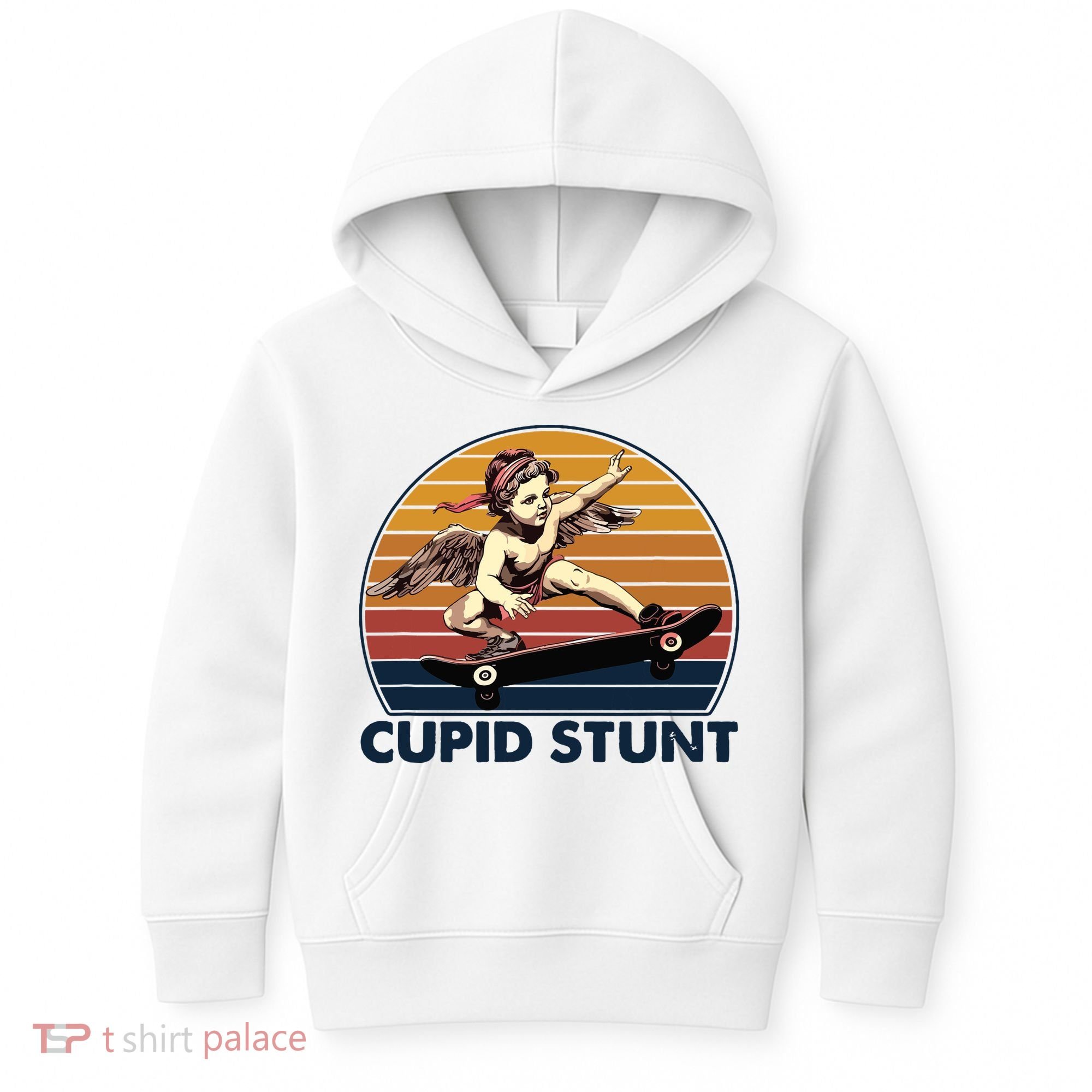 Cupid Stunt Embarrassing Kids Hoodie