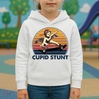 Cupid Stunt Embarrassing Kids Hoodie thumb 3