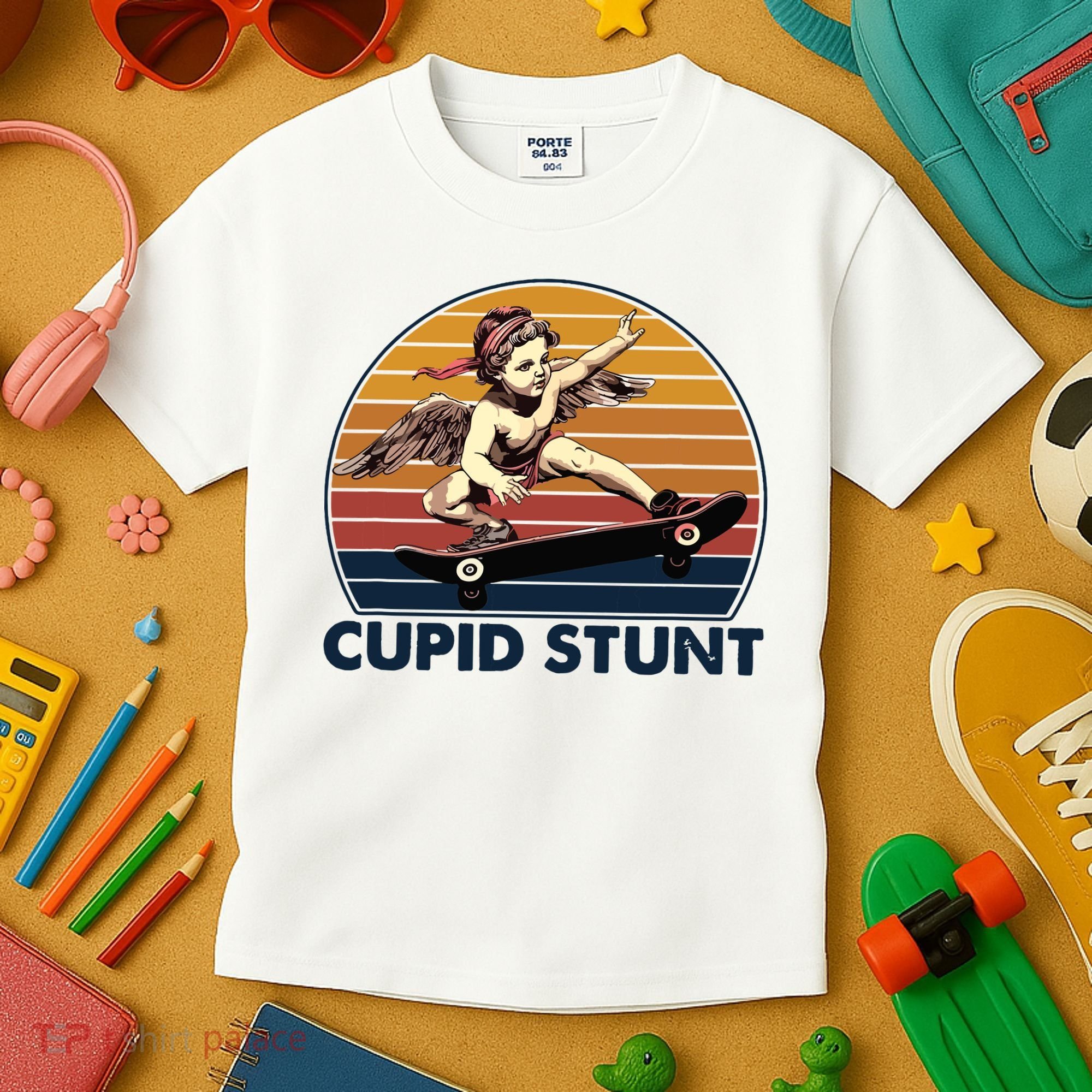 Cupid Stunt Embarrassing Kids T-Shirt