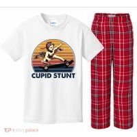 Cupid Stunt Embarrassing Kids Plaid Pajama Set thumb 0