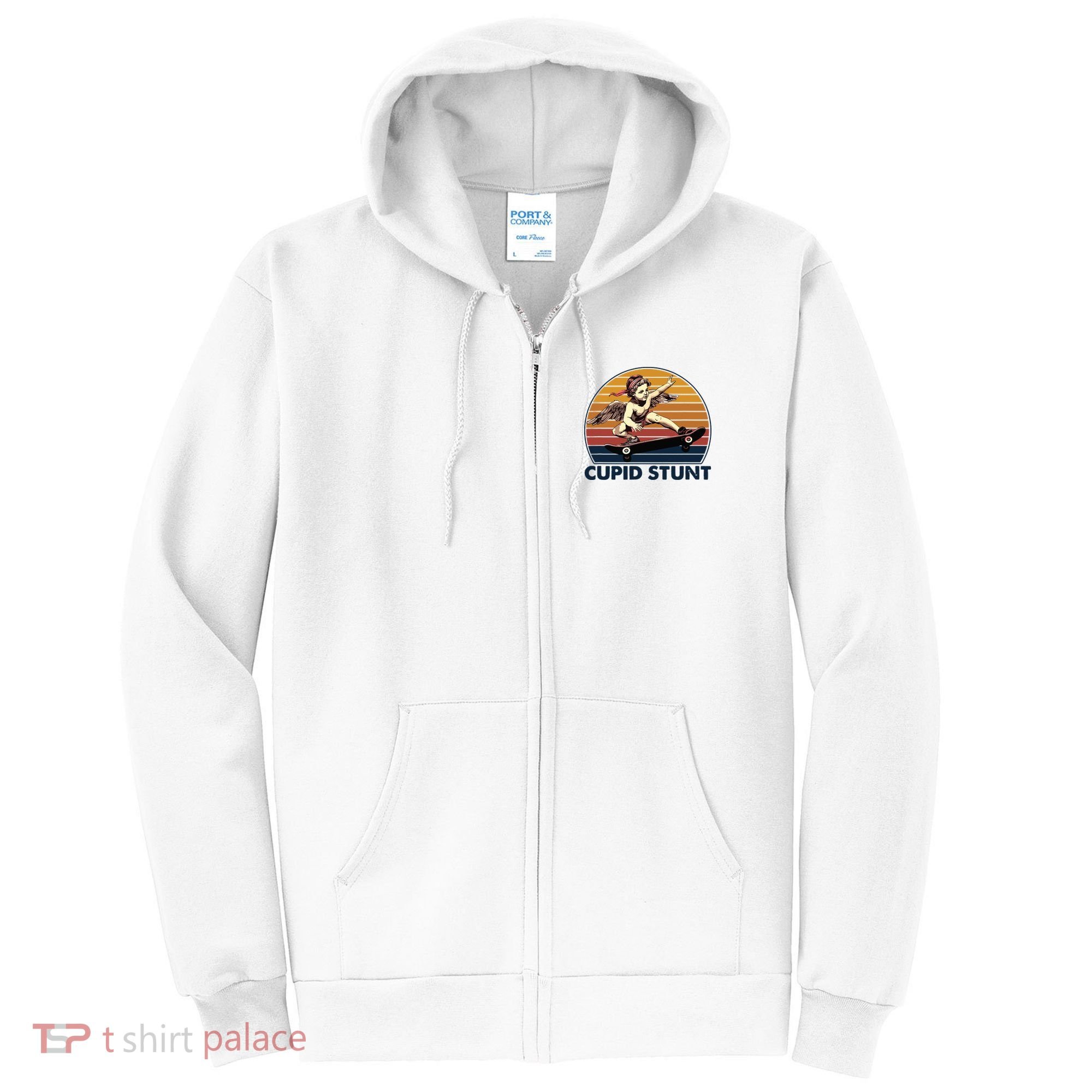 Cupid Stunt Embarrassing Full Zip Hoodie
