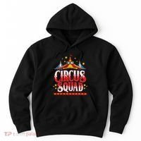 Circus Squad Event Carnival Staff Birthday Party Theme Show Hoodie thumb 0