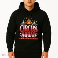 Circus Squad Event Carnival Staff Birthday Party Theme Show Hoodie thumb 2