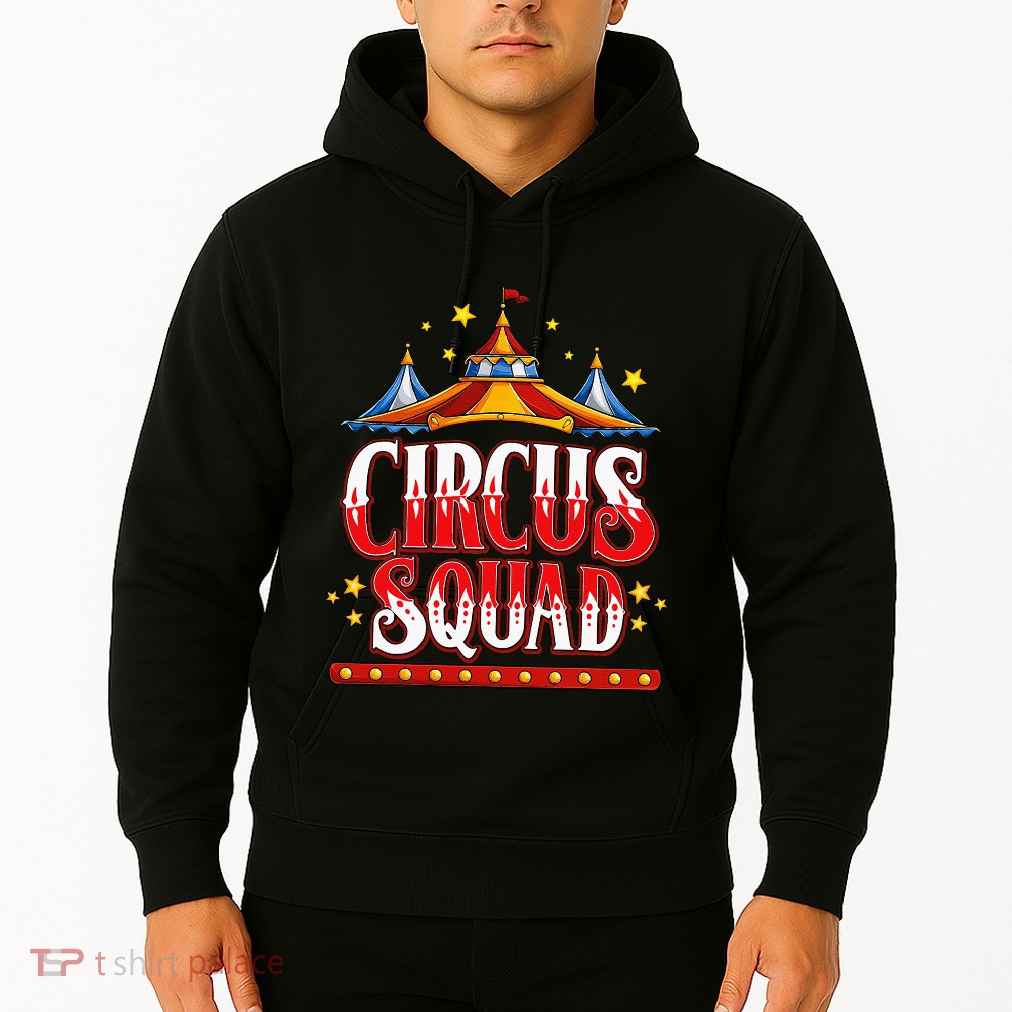 Circus Squad Event Carnival Staff Birthday Party Theme Show Hoodie