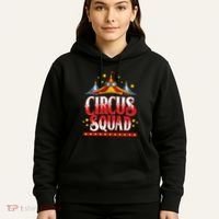 Circus Squad Event Carnival Staff Birthday Party Theme Show Hoodie thumb 5