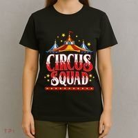 Circus Squad Event Carnival Staff Birthday Party Theme Show T-Shirt thumb 4