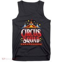 Circus Squad Event Carnival Staff Birthday Party Theme Show Tank Top thumb 0