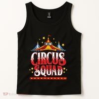 Circus Squad Event Carnival Staff Birthday Party Theme Show Tank Top thumb 2