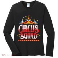 Circus Squad Event Carnival Staff Birthday Party Theme Show Women's Long Sleeve Shirt thumb 0