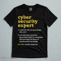 Cyber Security Expert Definition Distressed Computer Geek Gift T-Shirt thumb 5
