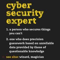 Cyber Security Expert Definition Distressed Computer Geek Gift Beanie thumb 2