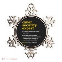 Cyber Security Expert Definition Distressed Computer Geek Gift Ornament thumb 0