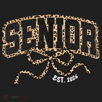 Coquette Senior Est. 2026 Urban Oversized Heavyweight T-Shirt