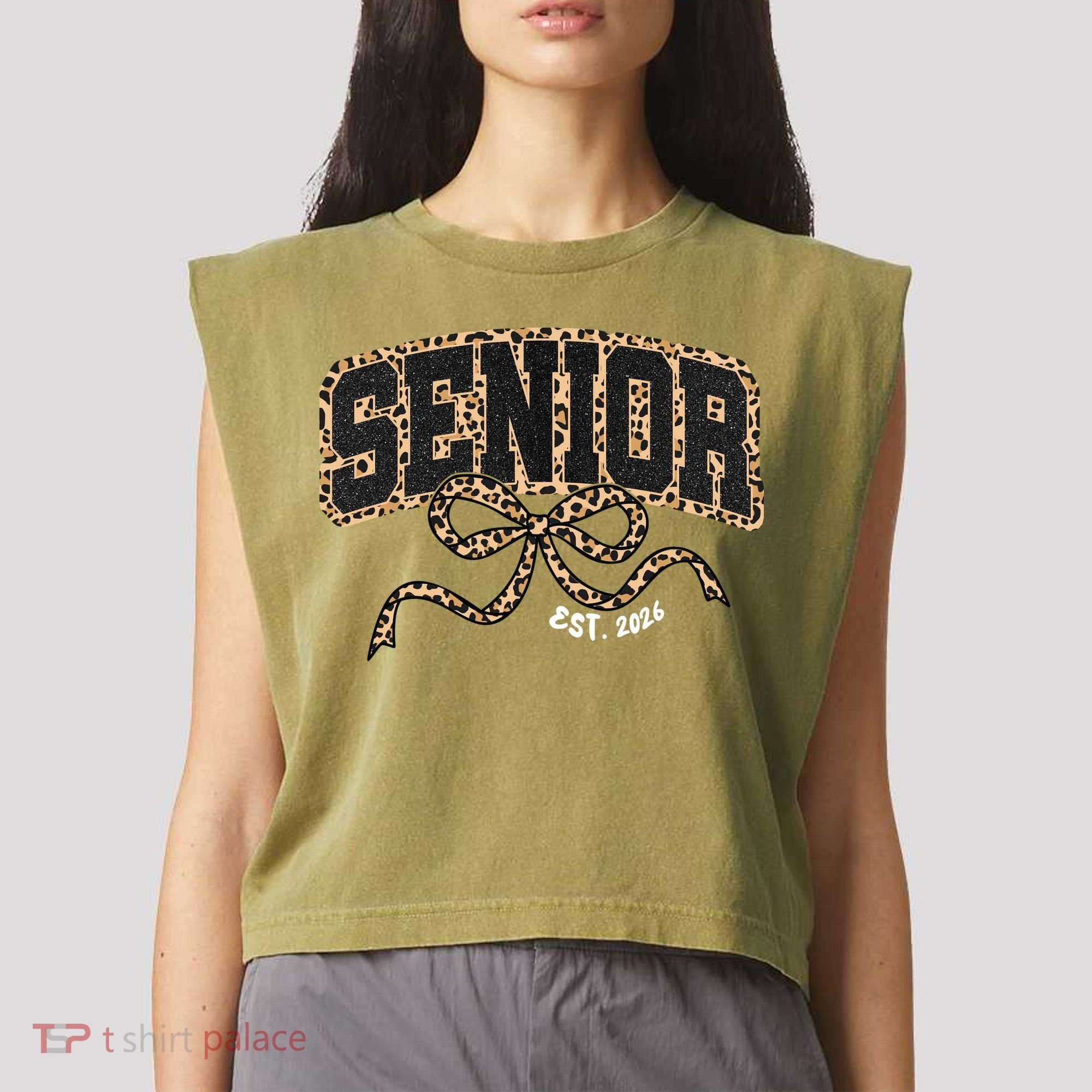 Coquette Senior Est. 2026 Garment-Dyed Women's Muscle Tee