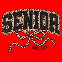 Coquette Senior Est. 2026 Santa Hat thumb 1
