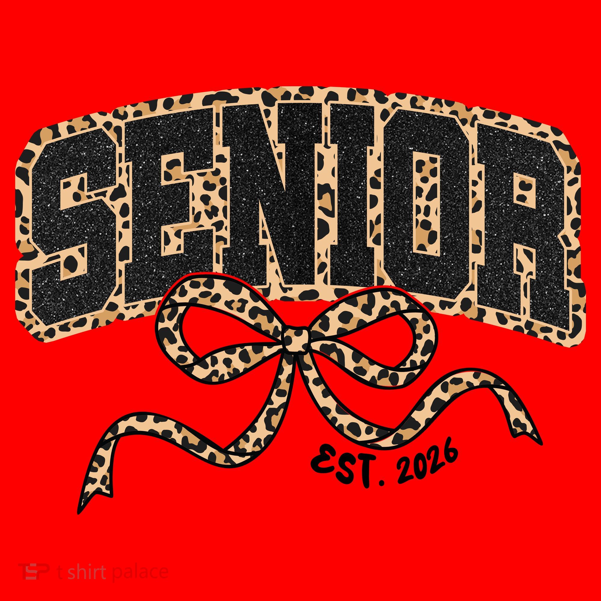 Coquette Senior Est. 2026 Santa Hat
